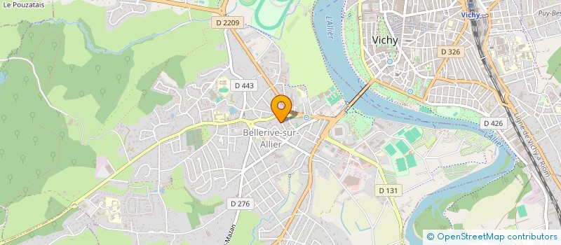 localisation de l'entreprise DEVIL22  BELLERIVE-SUR-ALLIER