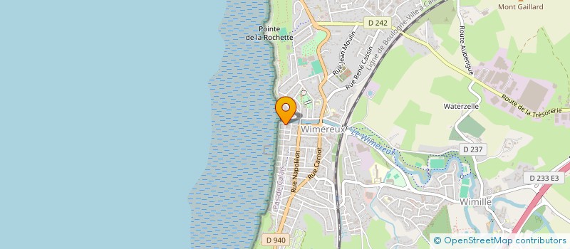 localisation de l'entreprise DEVILDER LMNP  WIMEREUX