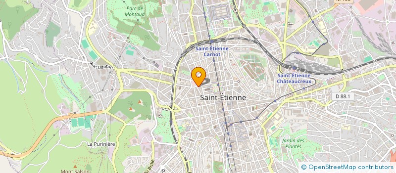 localisation de l'entreprise DEVILLE  SAINT-ETIENNE