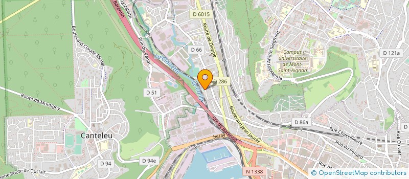 localisation de l'entreprise DEVILLE AMFREVILLE TENNIS  DEVILLE-LES-ROUEN