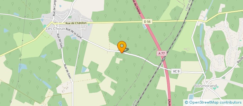 localisation de l'entreprise DEVILLE DUJET IMMOBILIER  BEAULIEU-SUR-LOIRE