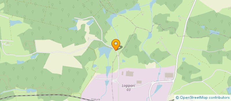 localisation de l'entreprise DEVILLERS  YZEURE