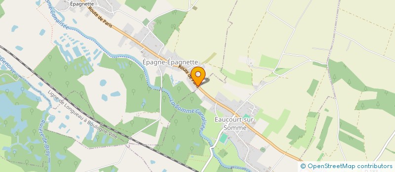 localisation de l'entreprise DEVILLERS-  EPAGNE-EPAGNETTE