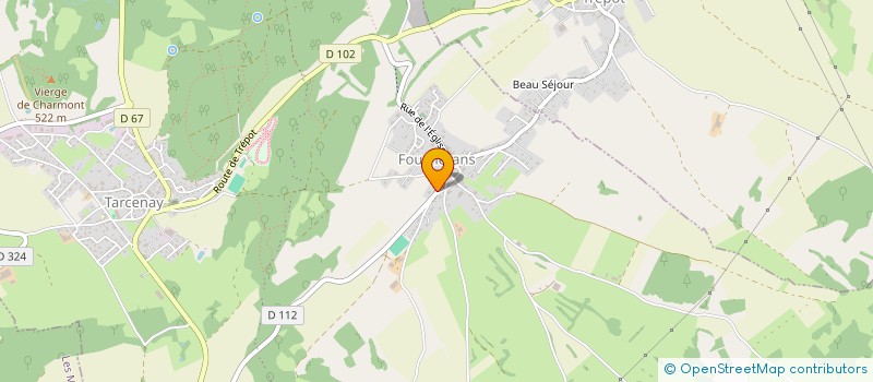 localisation de l'entreprise DEVILLERS IMMOBILIER  TARCENAY-FOUCHERANS