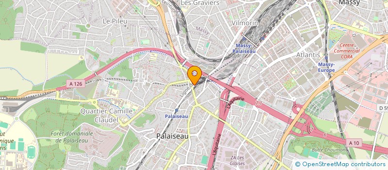 localisation de l'entreprise DEVILLIERS à PALAISEAU