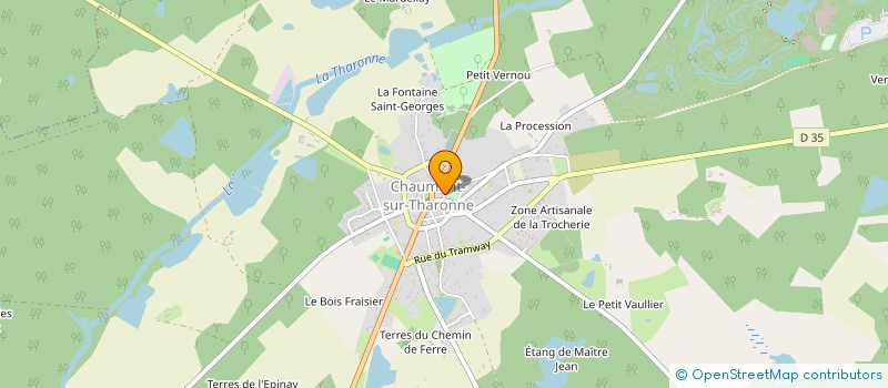 localisation de l'entreprise DEVIM  CHAUMONT-SUR-THARONNE
