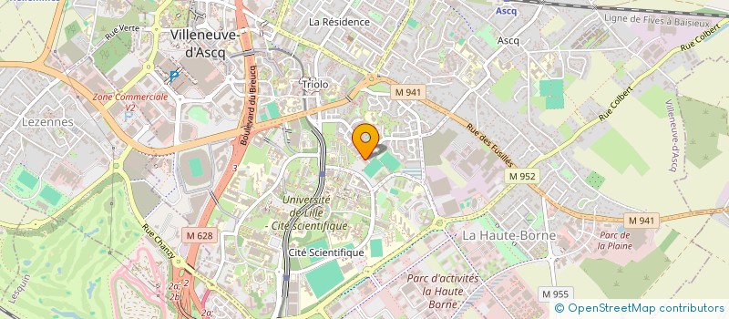 localisation de l'entreprise DEVIMMO-1 à VILLENEUVE-D'ASCQ