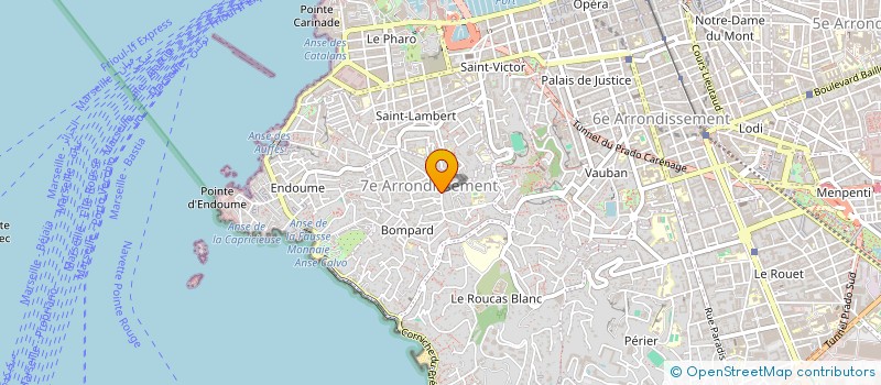 localisation de l'entreprise DEVIN à MARSEILLE