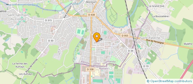 localisation de l'entreprise DEVINCI92 à ALENCON