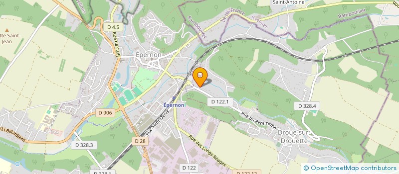 localisation de l'entreprise DEVINE à DROUE-SUR-DROUETTE