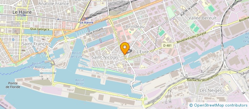 localisation de l'entreprise DEVINEAU MAUGER & MICHEL  LE HAVRE