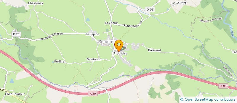 localisation de l'entreprise DEVIPROG  SOUTERNON