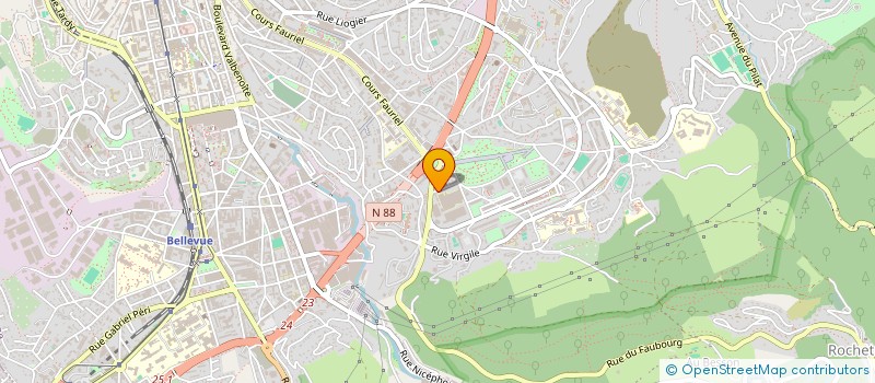 localisation de l'entreprise DEVIRIS AGENCEMENT  SAINT-ETIENNE