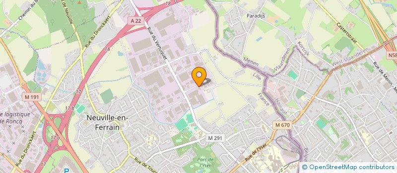 localisation de l'entreprise DEVISCH DECHE SOC à NEUVILLE-EN-FERRAIN