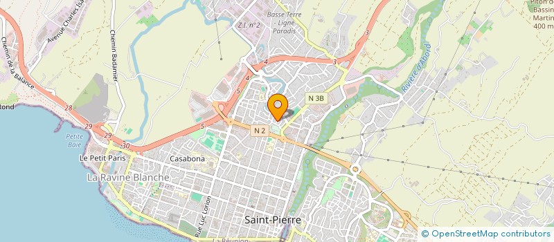 localisation de l'entreprise DEVISME-PILLET INDIVISION à SAINT-PIERRE