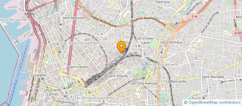 localisation de l'entreprise DEVISUBOX à MARSEILLE