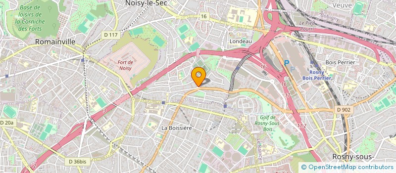 localisation de l'entreprise DEVKERY CONSULTING à NOISY-LE-SEC