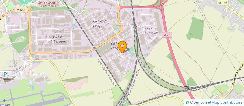 localisation de l'entreprise DEVLAEMINCK à CYSOING