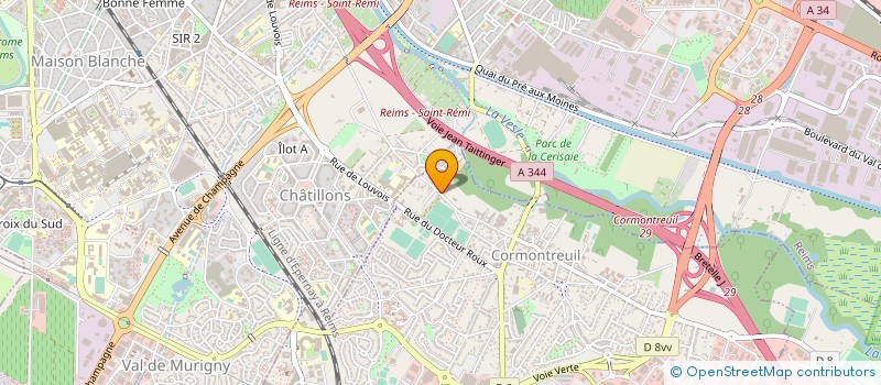 localisation de l'entreprise DEVLIM à CORMONTREUIL