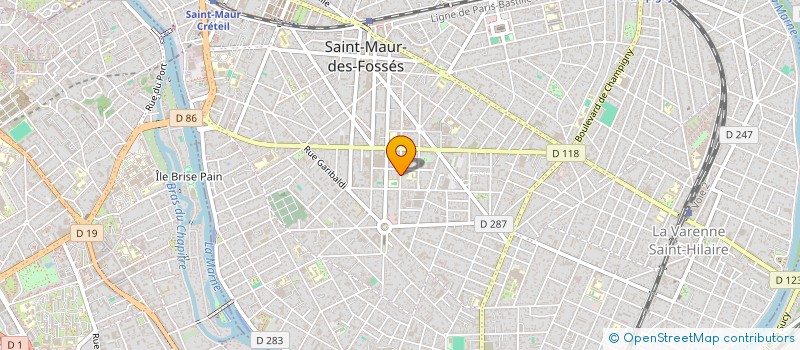 localisation de l'entreprise DEVMARES à SAINT-MAUR-DES-FOSSES
