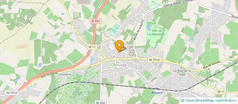 localisation de l'entreprise DEVMEDIA  BOUAYE