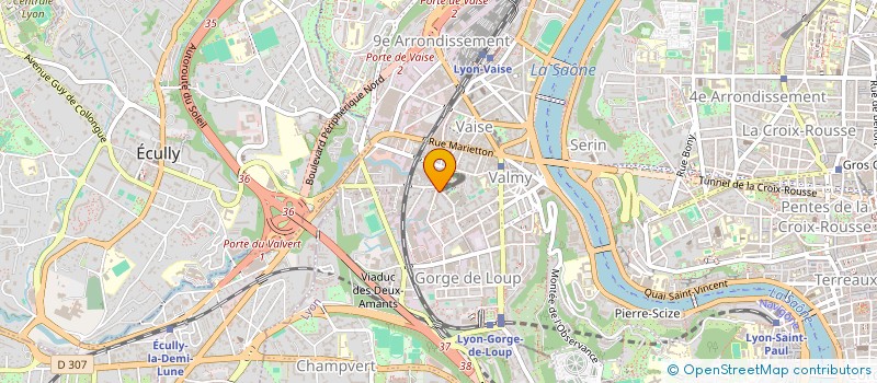 localisation de l'entreprise DEVNCLOUD  LYON