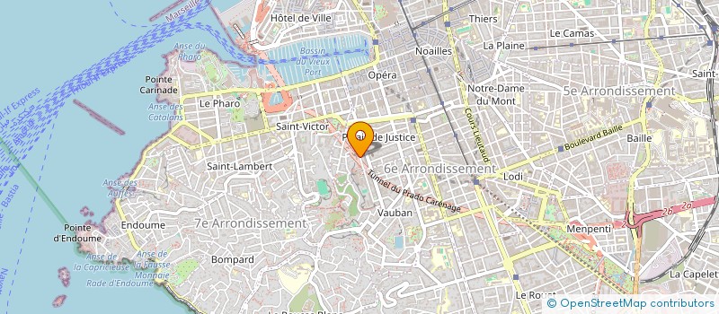 localisation de l'entreprise DEVO  MARSEILLE