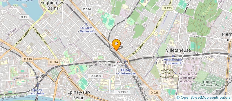 localisation de l'entreprise DEVOKOD à DEUIL LA BARRE