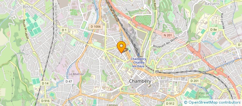 localisation de l'entreprise DEVOLA à CHAMBERY