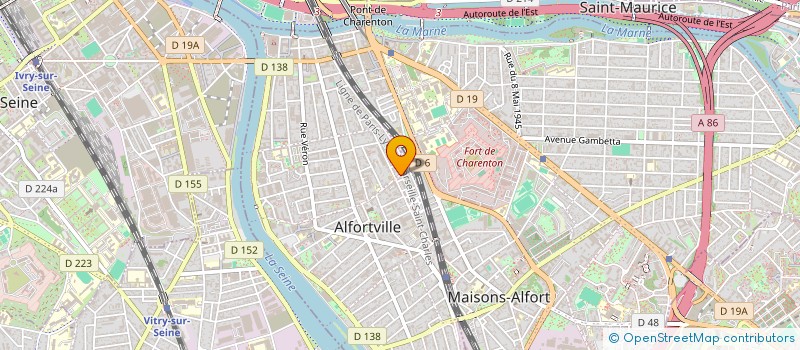 localisation de l'entreprise DEVOLAP à ALFORTVILLE