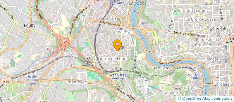 localisation de l'entreprise DEVOLUY MEDICAL à LYON