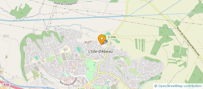 localisation de l'entreprise DEVON  L'ISLE-D'ABEAU