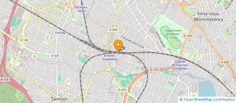 localisation de l'entreprise DEVORONS à EAUBONNE