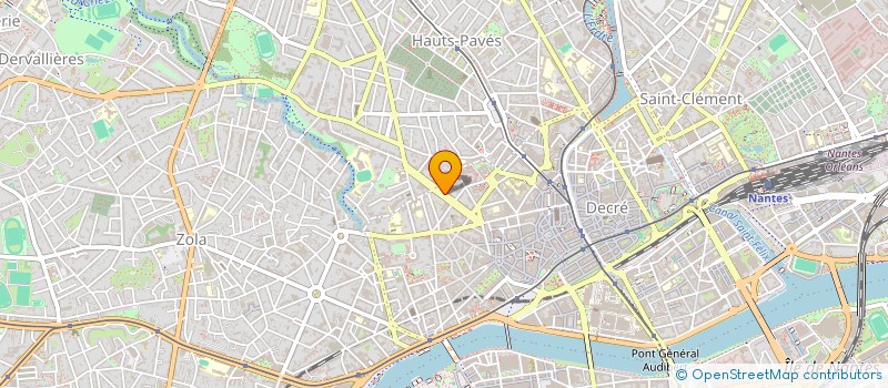 localisation de l'entreprise DEVORSINE ASSOCIES à NANTES