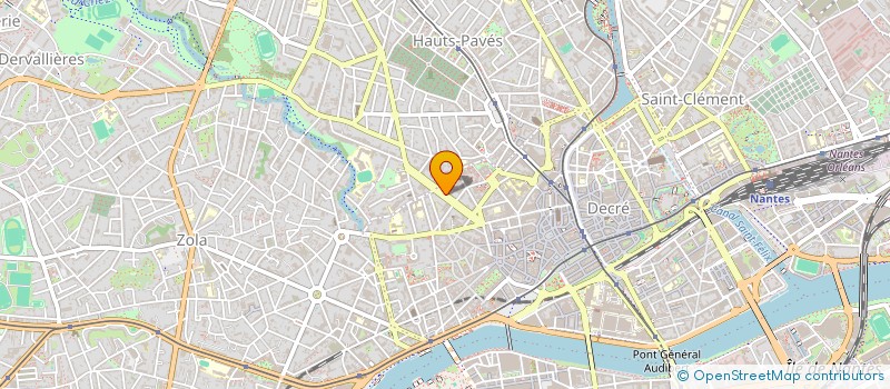 localisation de l'entreprise DEVORSINE ASSUREURS CONSEILS à NANTES