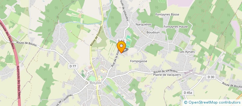 localisation de l'entreprise DEVOS PRE-PRINT à BOULOC