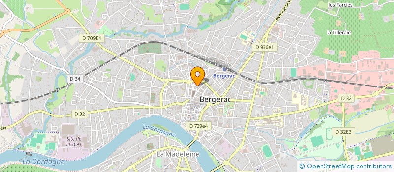 localisation de l'entreprise DEVOSYON à BERGERAC