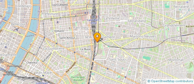 localisation de l'entreprise DEVOTEAM G CLOUD  LYON