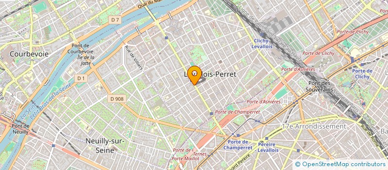 localisation de l'entreprise DEVOTEAM SYSTEM OF WORK à LEVALLOIS-PERRET
