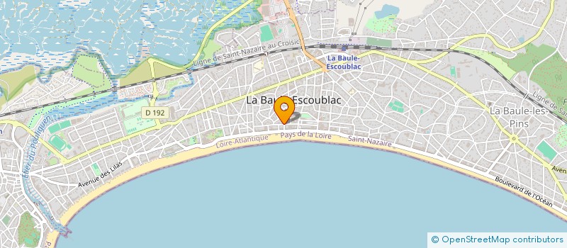 localisation de l'entreprise DEVOTEL LA BAULE à LA BAULE-ESCOUBLAC