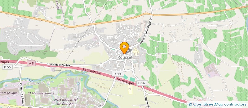 localisation de l'entreprise DEVOTORENOV à ROUSSET