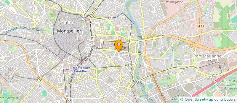 localisation de l'entreprise DEVPON à MONTPELLIER