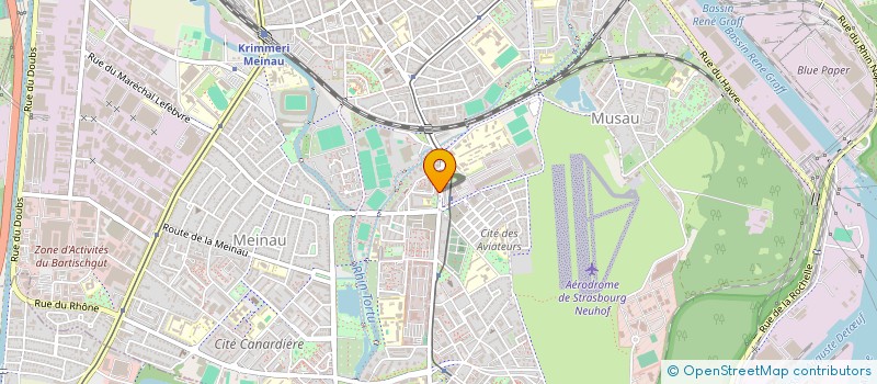 localisation de l'entreprise DEVPROCOMM à STRASBOURG
