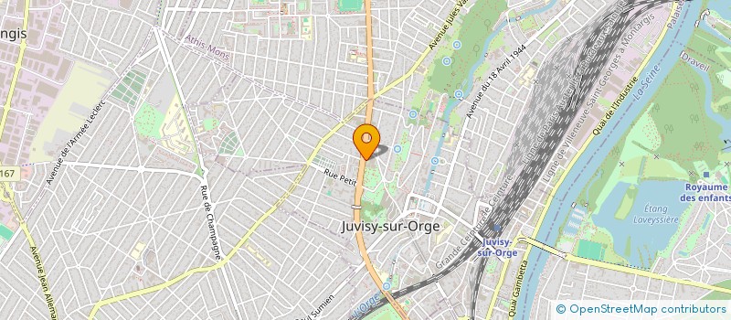 localisation de l'entreprise DEVPULSE DYNAMICS à JUVISY-SUR-ORGE