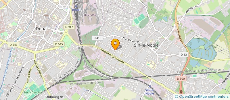 localisation de l'entreprise DEVRED INVEST  SIN-LE-NOBLE