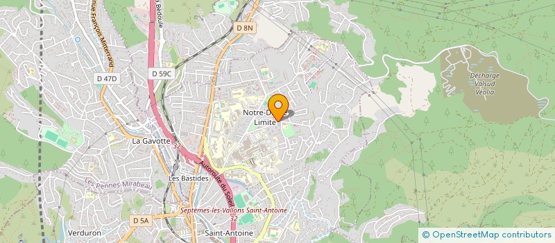 localisation de l'entreprise DEVRIM à MARSEILLE