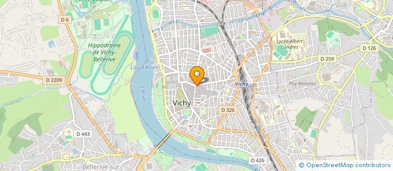localisation de l'entreprise DEVRIM THE BARBER BANDS à VICHY