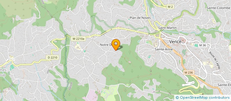 localisation de l'entreprise DEVS DE FRANCE à CAGNES-SUR-MER