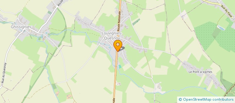 localisation de l'entreprise DEVSECOPS ENGINEERING à LOUVIGNIES-QUESNOY