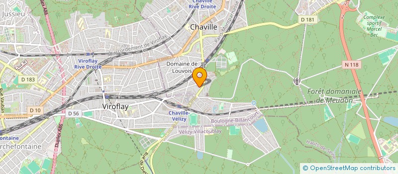 localisation de l'entreprise DEVSECURELY à CHAVILLE